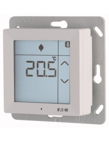 Xcomfort Termostat z wyświetlaczem LCD biały typu Traffic bez ramki 187710