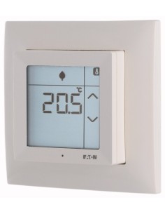Xcomfort Termostat z wyświetlaczem LCD biały typu Pure z ramką CPAD-00/198 187712