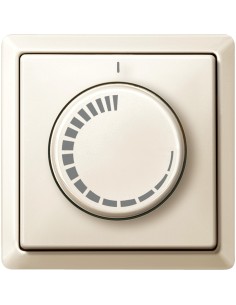 Merten System D Płytka centralna ściemniacza obrotowego kremowy MTN566844