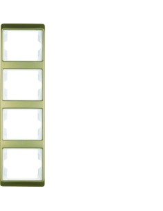 Arsys Ramka 4-krotna pionowa, złoty  13440002 Berker Hager