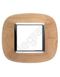 AXOLUTE Ramka owalna 2-modułowa klon HB4802LAE