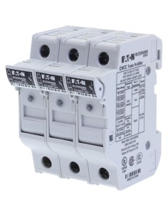 Podstawa bezpiecznikowa cylindryczna 10x38mm 3P 30A CHCC3DIU