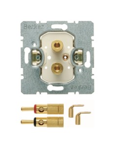 one.platform Mechanizm gniazda głośnikowego High End 450502 Berker Hager