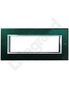 AXOLUTE Ramka 6-modułowa ZIELONA LAK HA4806VS