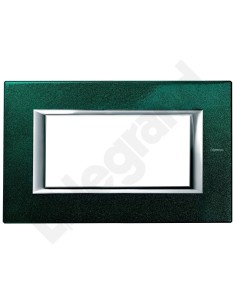 AXOLUTE Ramka 4-modułowa ZIELONA LAK HA4804VS