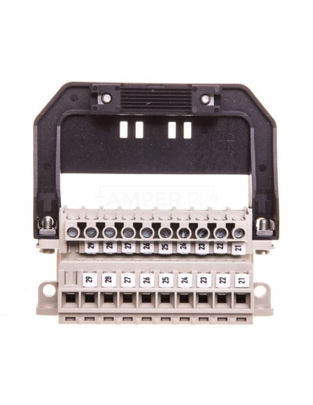 Połączenie wtykowe obwodów pomiarowych do napędu zdalnego NZM2-XSVR 266706