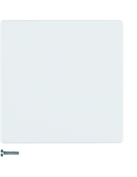 Q.x Przycisk 1-krotny, do ściemniaczy przyciskowych, sterowników załączających i mechanizmów sterujących Berker.Net, biały, aksa