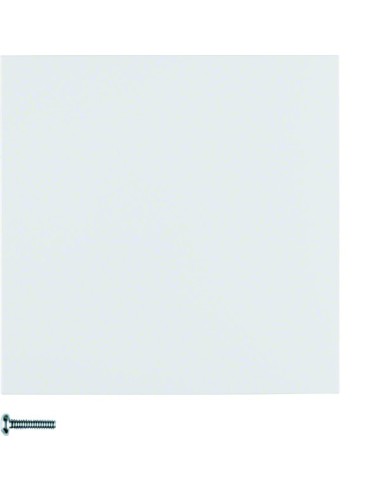 B.x/S.1 Przycisk 1-krotny do ściemniacza przyciskowego, sterownika załączającego i mechanizmu sterującego Berker.Net, biały, poł