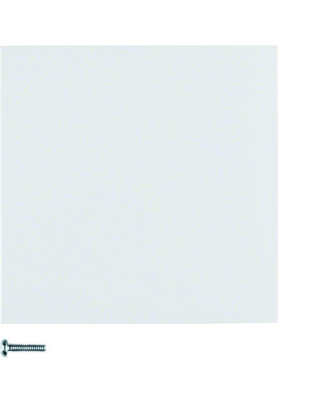 B.x/S.1 Przycisk 1-krotny do ściemniacza przyciskowego, sterownika załączającego i mechanizmu sterującego Berker.Net, biały, poł