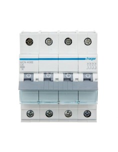 Wyłącznik nadprądowy 4P C 6A 6kA AC MCN406E