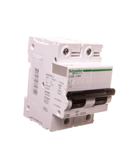 Wyłącznik nadprądowy C120N-C80-2 A9N18361