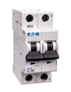 Wyłącznik nadprądowy 2P S 4A 15kA AC FAZ S4/2 278808