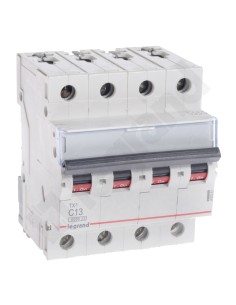 Wyłącznik nadprądowy 4P C 13A 6kA AC S304 TX3 403561