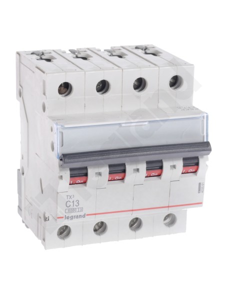 Wyłącznik nadprądowy 4P C 13A 6kA AC S304 TX3 403561