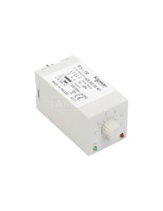 Przekaźnik czasowy 2P 5A 10-120sek 220-230V AC/DC opóźnione załączenie RTX-132 220/230 120SEK 2000644