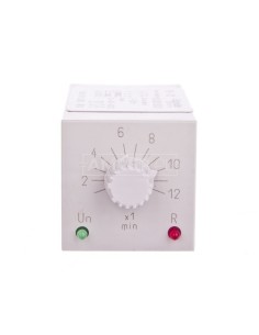 Przekaźnik czasowy 2P 5A 1-12min 24-48V AC/DC opóźnione załączenie RTX-132 24/48 12 MIN