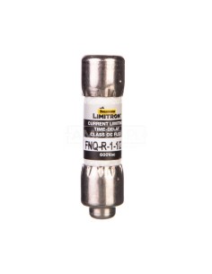 Wkładka bezpiecznikowa cylindryczna 10x38mm 1,5A 600V AC, klasa CC, zwłoczna FNQ-R-1-1-2