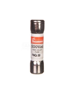 Wkładka bezpiecznikowa cylindryczna 10,3x38,1mm 30A 600V AC zwłoczna FNQ-30