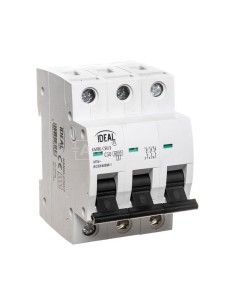 Wyłącznik nadprądowy 3P C 50A 6kA AC KMB6-C50/3 23169