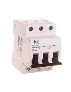 Wyłącznik nadprądowy 3P C 40A 6kA AC KMB6-C40/3 23165