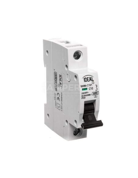 Wyłącznik nadprądowy 1P C 10A 6kA AC KMB6-C10/1 23145