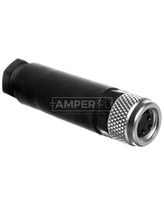 Gniazdo proste 3P FIELDBUS M8 S/A AB-C3-M8FS 22260125