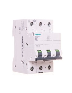 Wyłącznik nadprądowy 3P C 20A 6kA AC 5SL6320-7