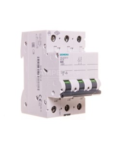 Wyłącznik nadprądowy 3P B  20A 6kA AC 5SL6320-6