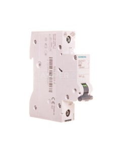 Wyłącznik nadprądowy 1P C 63A 6kA AC 5SL6163-7