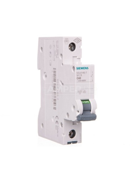 Wyłącznik nadprądowy 1P C 40A 6kA AC 5SL6140-7