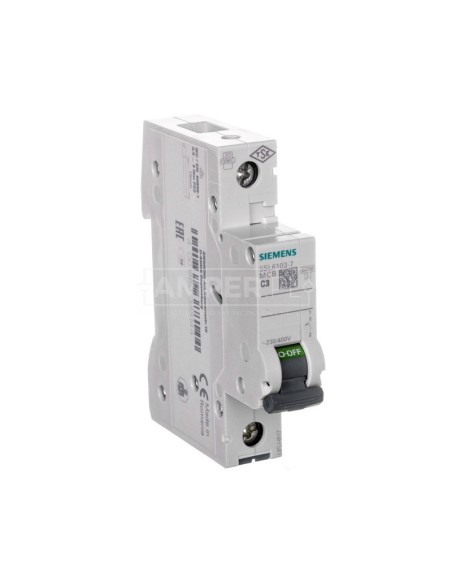 Wyłącznik nadprądowy 1P C 3A 6kA AC 5SL6103-7