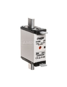 Wkładka bezpiecznikowa NH000 20A gG 500V WT-000 LNH0020MK