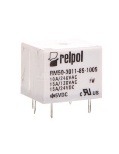 Przekaźniki miniaturowy 1P 12A 5V DC PCB RM50-3011-85-1005 2611652 2