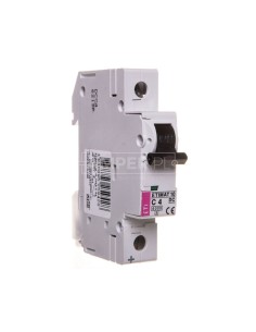 Wyłącznik nadprądowy 1P C 4A 6kA DC ETIMAT10 002137710
