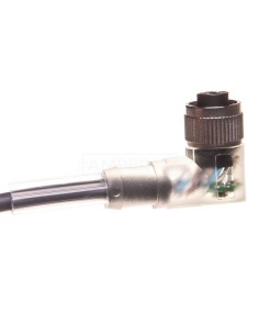 Przewód przyłączeniowy 5m z gniazdem kątowym 4P FIELDBUS M12 S/A AB-C4- 5,0PUR-M12FA-3L 22260327