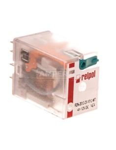 Przekaźnik przemysłowy 2P 12V DC AgNi R2N-2012-23-1012-WT 860939 2