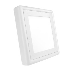 Oprawa LED 12W 940lm ALGINE ECO II SQUARE biała neutralna SLI037024NW - hurtownia elektryczna Amper.pl