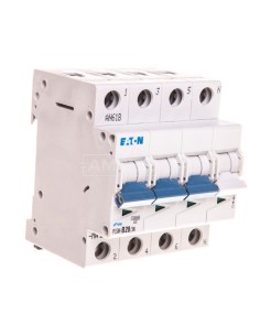 Wyłącznik nadprądowy 3P+N B 20A 10kA AC PLSM-B20/3N-MW 242518