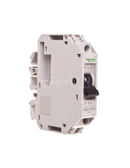 Wyłącznik termo-magnetyczny 1P 4A 6kA AC GB2CB09