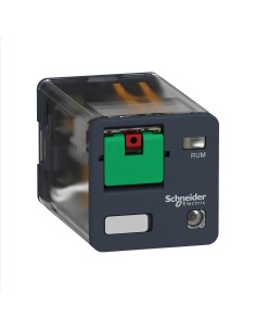 Przekaźnik cylindryczny 3CO 10A +LTB+LED 230V AC RUMC32P7