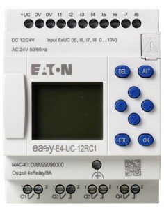 Sterownik easyE4 12-24VDC 24VAC 4DO-R EASY-E4-UC-12RC1 197211