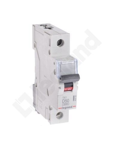 Wyłącznik nadprądowy 1P D 50A 6kA AC S301 TX3 403726