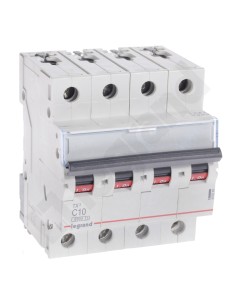 Wyłącznik nadprądowy 4P C 10A 6kA AC S304 TX3 403560