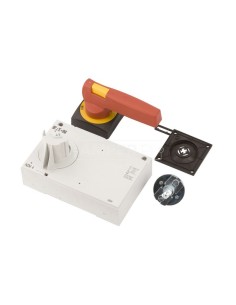 Napęd drzwiowy czerwono-żółty z blokadą NZM4-XTVDVR 266618