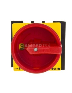 Łącznik krzywkowy 0-1 3P+N 32A 1Z 1R do wbudowania P1-32/EA/SVB/N/HI11 057859