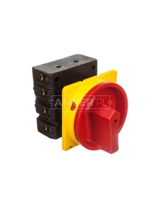 Łącznik krzywkowy 0-1 3P+N 100A do wbudowania P3-100/EA/SVB/N 019890