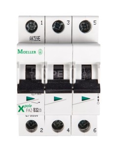 Wyłącznik nadprądowy 3P B 32A 15kA AC FAZ B32/3 278850