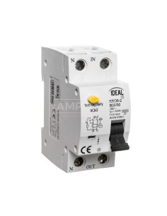 Wyłącznik różnicowo-nadprądowy 2P B 20A 0,03A typ AC KRO6-2/B20/30 23219