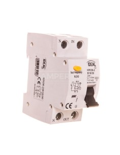Wyłącznik różnicowo-nadprądowy 2P B 16A 0,03A typ AC KRO6-2/B16/30 23210