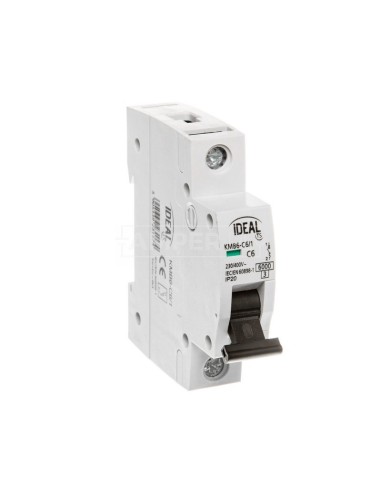 Wyłącznik nadprądowy 1P C 6A 6kA AC KMB6-C6/1 23157